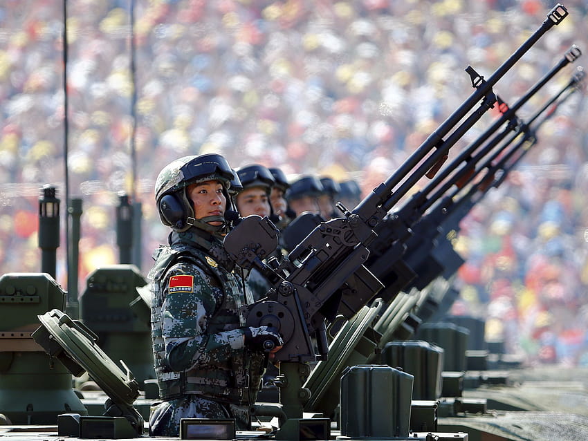 Chinese Army Looks serious, dangerous military HD wallpaper