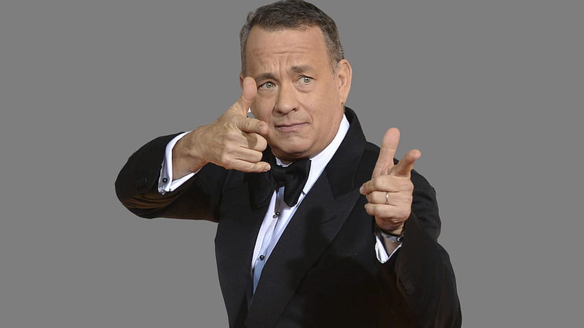 Tom Hanks , Celebrity, HQ Tom Hanks, pointing finger HD wallpaper