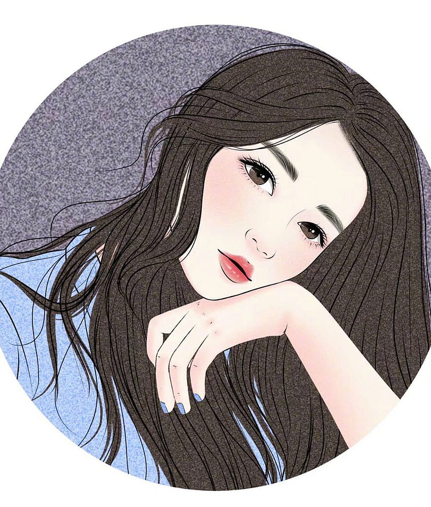 Pin oleh Aprillana di Girls, korean aesthetic anime girl wallpaper ponsel HD