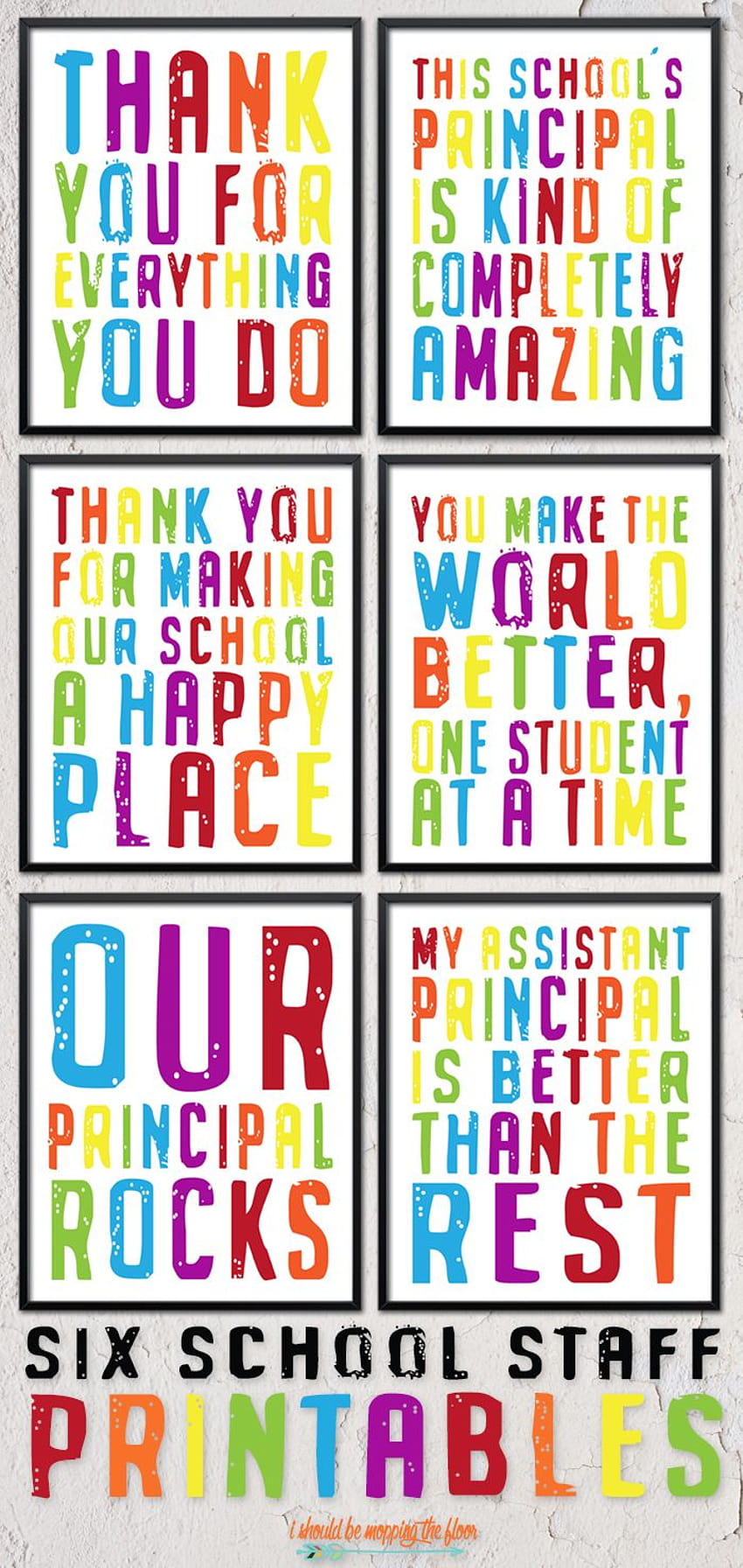 Six Printable School Staff And Principal Gifts, happy principal day HD phone wallpaper