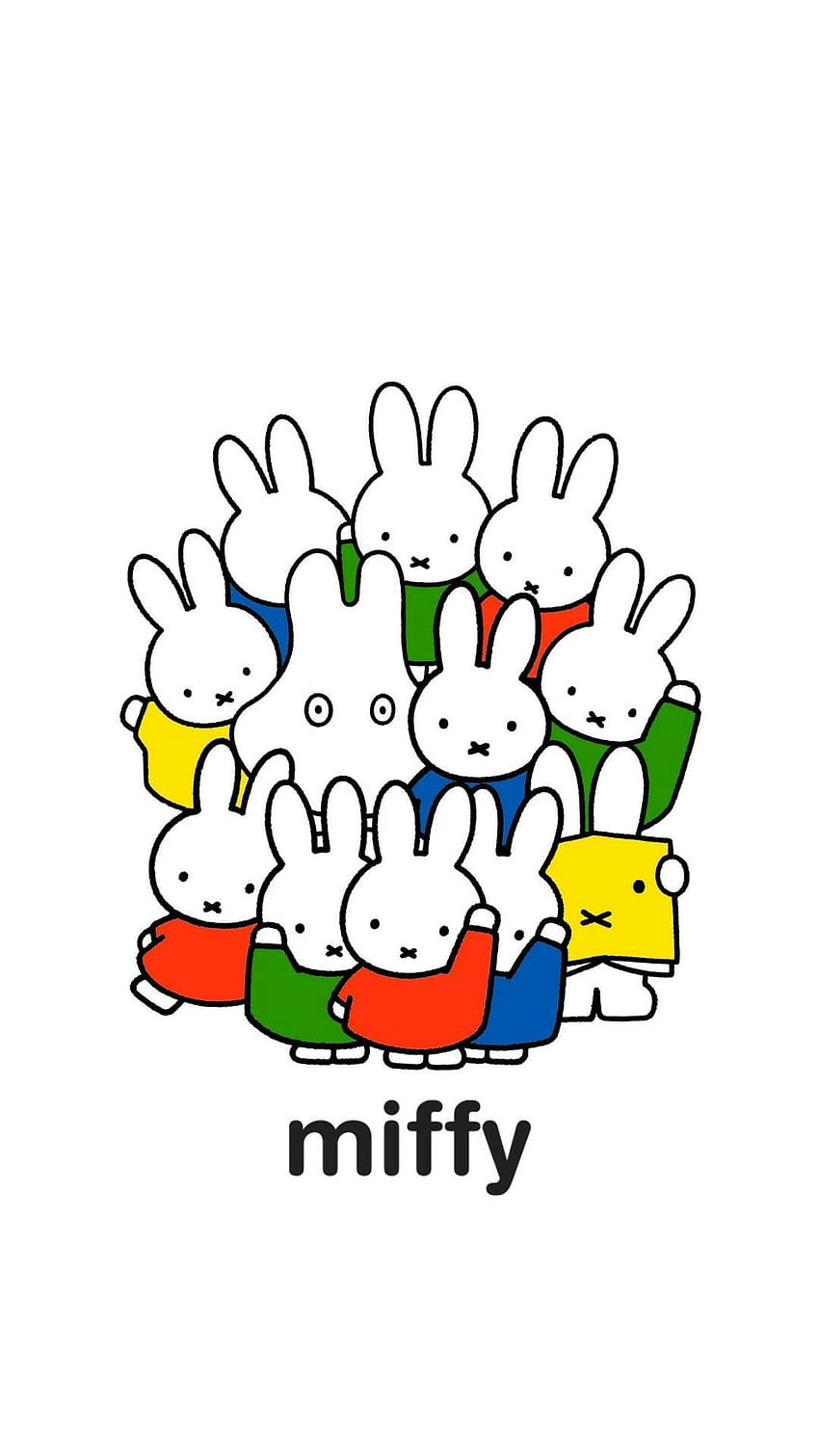 Miffy-Telefon Pinterest HD-Handy-Hintergrundbild