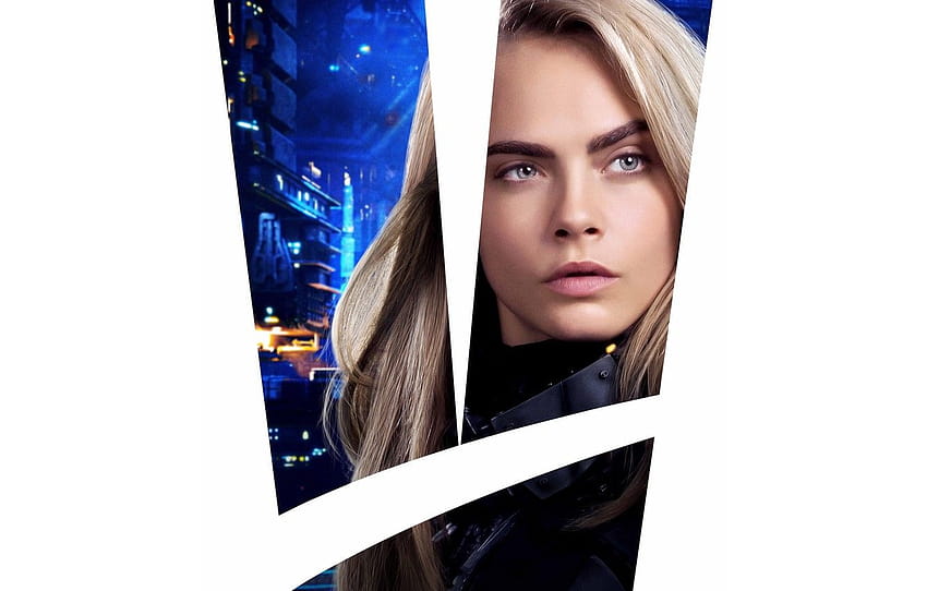 cinema, movie, film, Cara Delevingne, Laureline, valerian and the city of a thousand planets laureline HD wallpaper