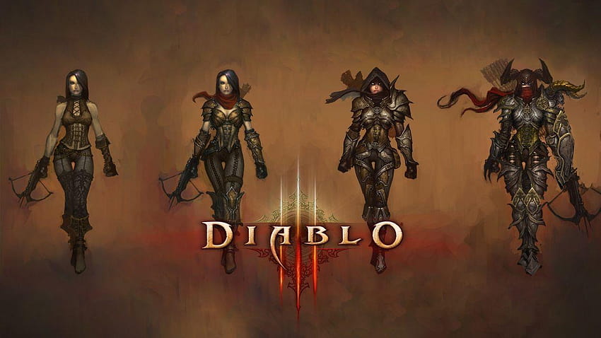 비디오 게임 Demon Hunter 삽화 Diablo III 도면, 악마 사냥꾼 디아블로 3 HD 월페이퍼