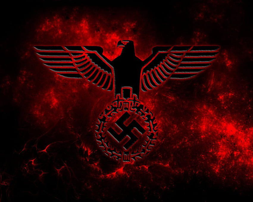 Nazi Eagle BG Nightmare versão por TheMistRunsRed, nazi ss papel de parede HD