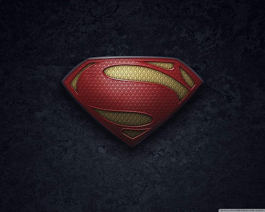 Man Of Steel Logo ❤ for Ultra TV, superman logo for HD wallpaper