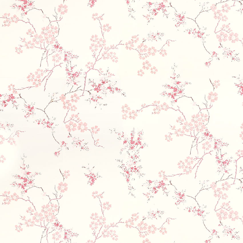 Oriental Blossom Off White/Blush Paste The Wall HD phone wallpaper