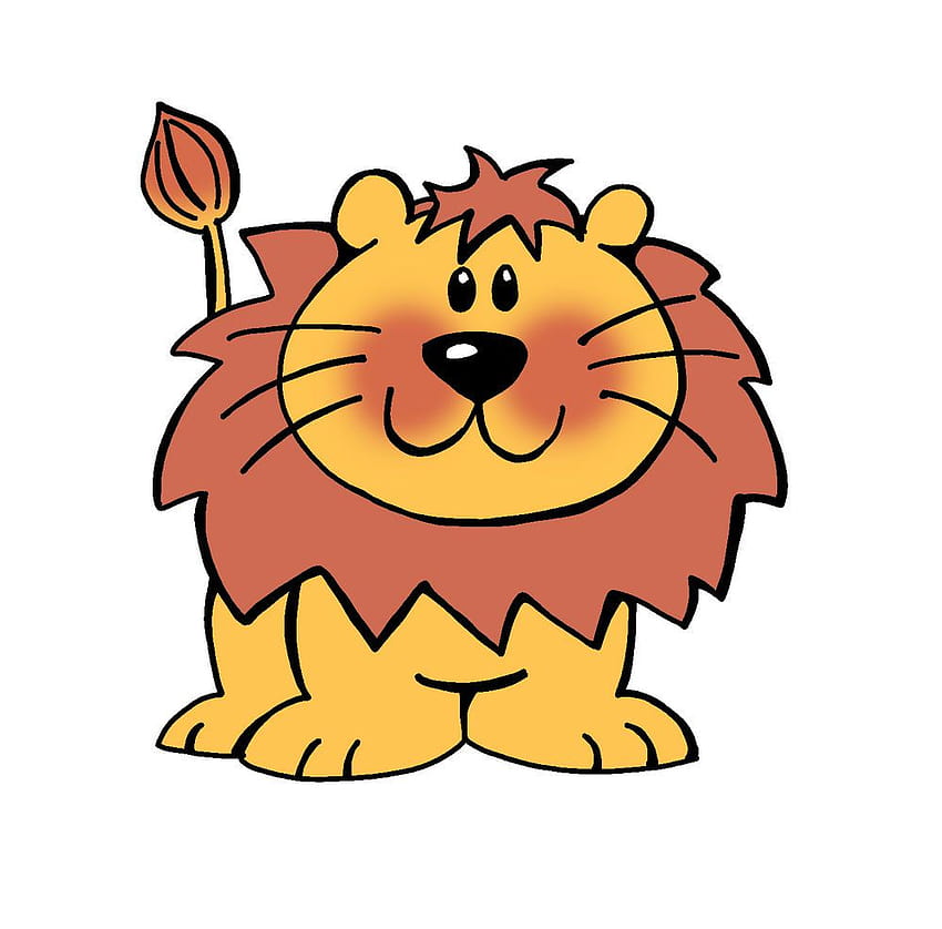Cartoon Lion For Kids, Clip Art, Clip Art on Clipart Library, lion cartoon  HD wallpaper | Pxfuel
