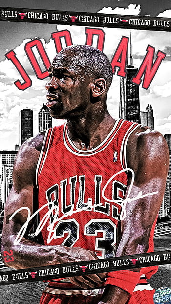 Michael Jeffrey Jordan (black jersey) iPhone 6  Bulls wallpaper, Chicago  bulls wallpaper, Michael jordan jersey