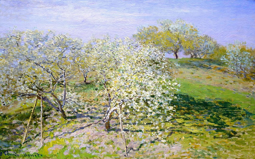 1280x800 French Paintings, Claude Monet Works, Claude Monet Garden HD wallpaper