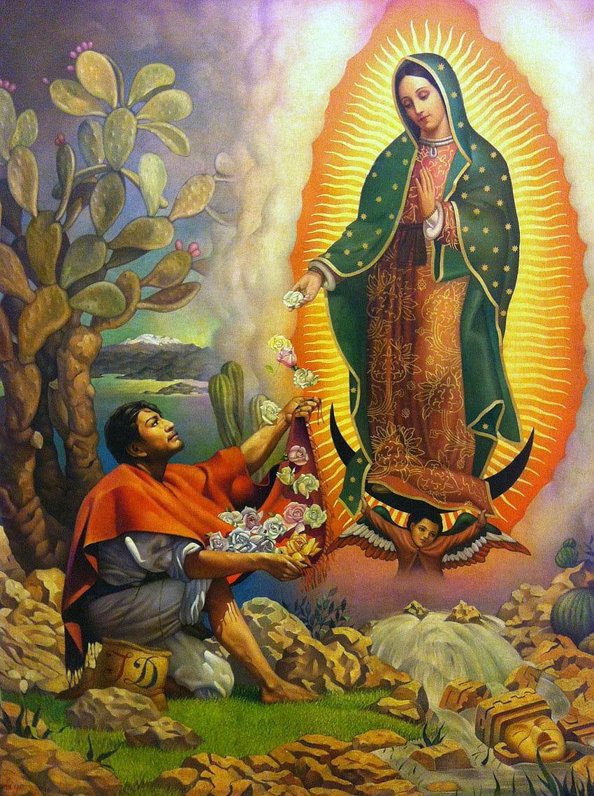 Virgen de Guadalupe Tapeta na telefon HD