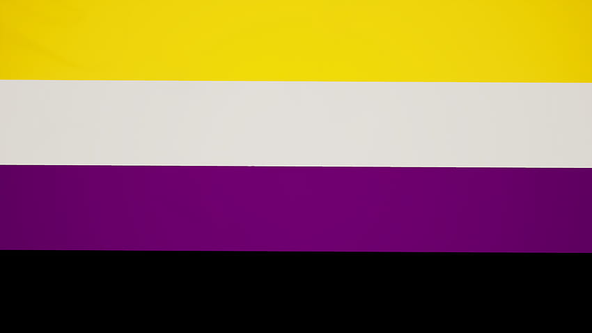Pride Flag, nicht-binäre Flagge HD-Hintergrundbild