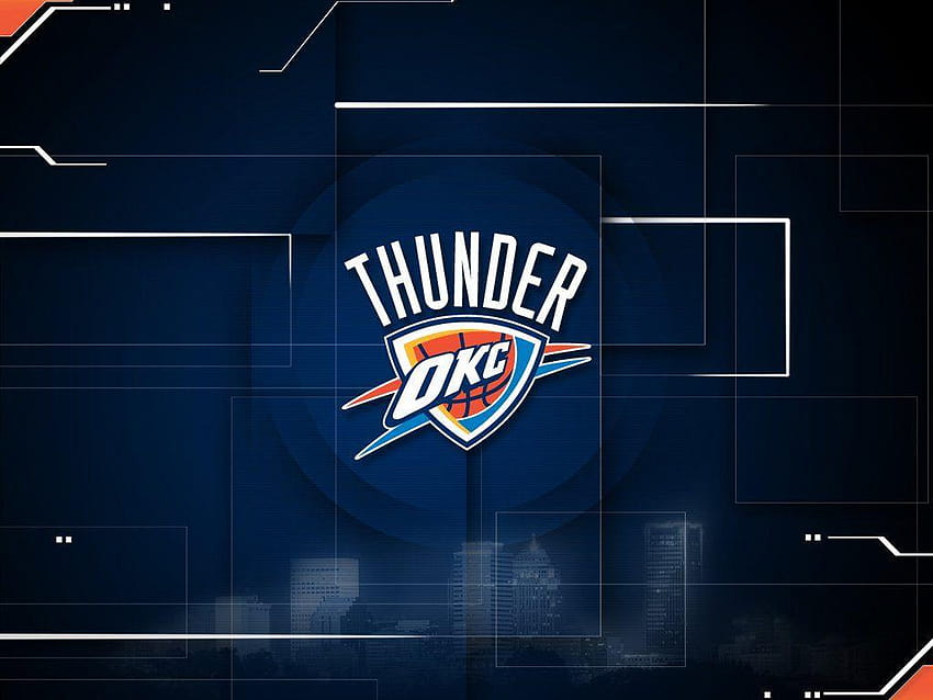 Оклахома Сити Тъндър Баскетбол в, ОК Тъндър HD тапет