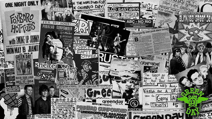 música Green Day punk rock Rock Band [1920x1080] para su, móvil y tableta, estética rockera fondo de pantalla