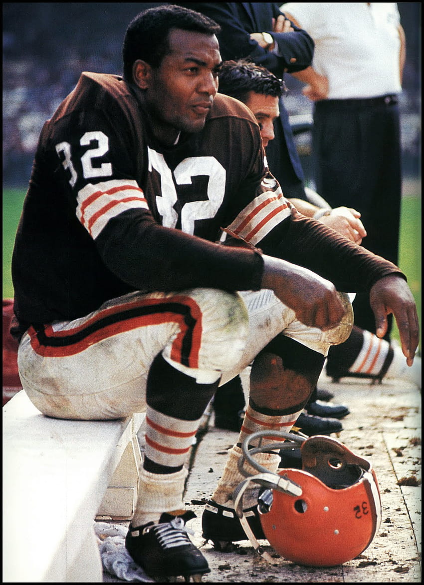 Jim Brown Top NFL-Legenden Sportlegenden HD-Handy-Hintergrundbild