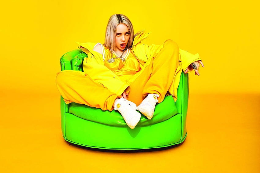 Billie Eilish has released a brand new song called 'when the party's, billie eilish when the partys over HD wallpaper