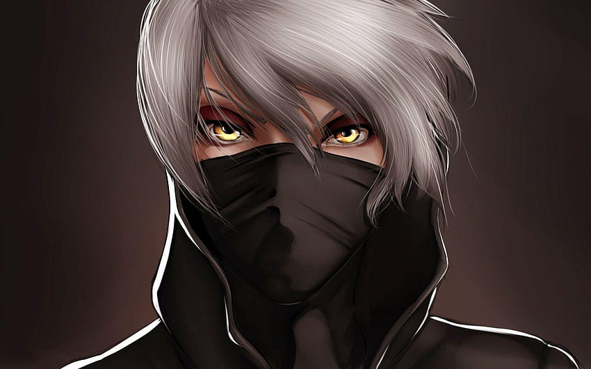 Anime Boy With Mask, anime guy with hoodie HD wallpaper