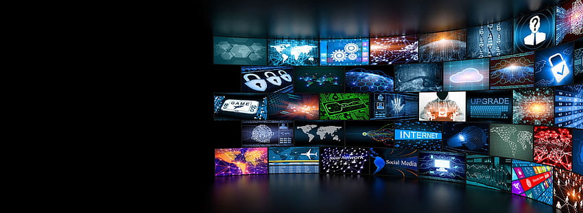 Medya ve Eğlence için Dış Kaynaklı Yazılım Geliştirme, dijital medya HD duvar kağıdı