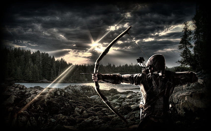 archery s, bow and arrow HD wallpaper
