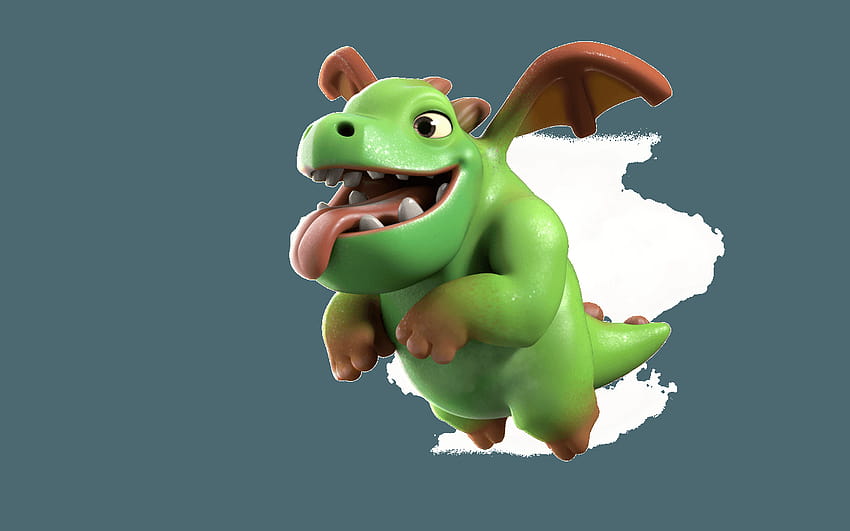 Clipart for u: Clash of clans, baby dragon clash of clans HD wallpaper