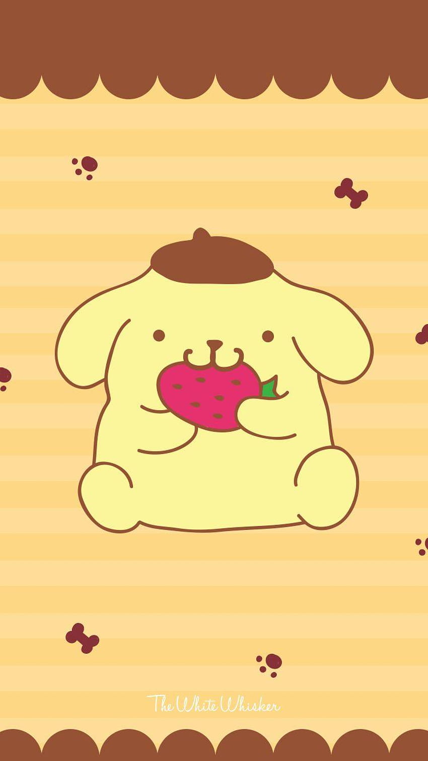 Download Pompompurin Coffee With Kitty Hd Wallpaper  Wallpaperscom