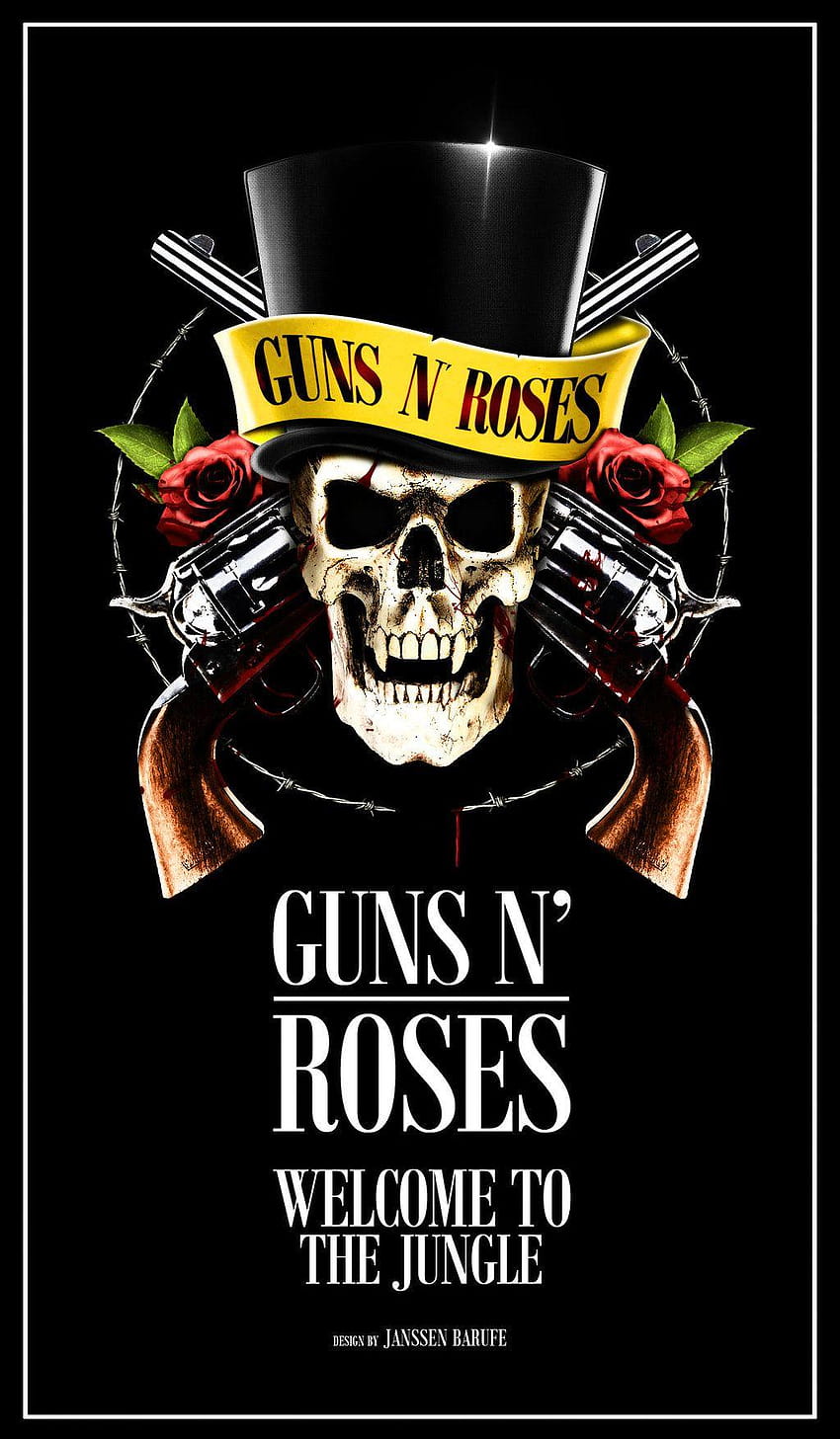 Guns N' Roses Arte, guns n roses fondo de pantalla del teléfono