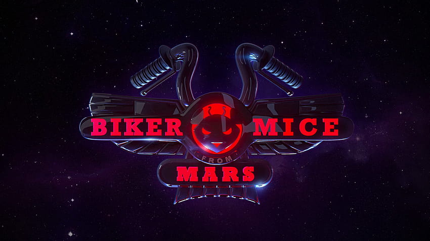 I made my own 3D version of the Biker Mice logo! : r/90scartoons, biker mice from mars HD wallpaper