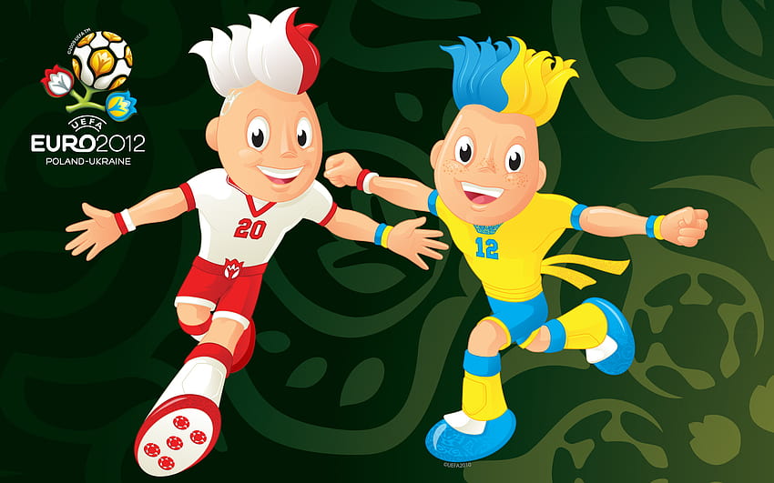 Euro 2012 Mascots HD wallpaper