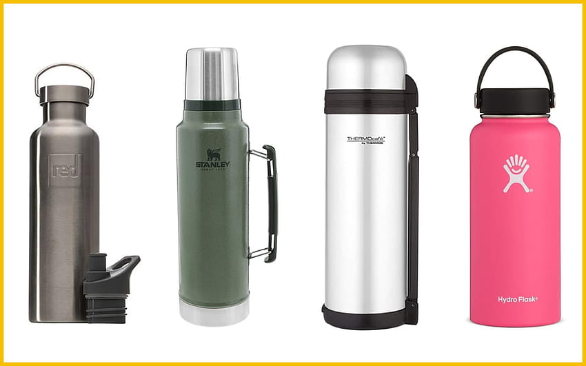 The best thermos flasks for camping, hiking and festivals, hydro flasks HD wallpaper