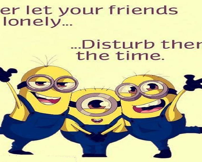 Funny Minions Friendship Quotes [1920x1080] for your , Mobile & Tablet HD wallpaper