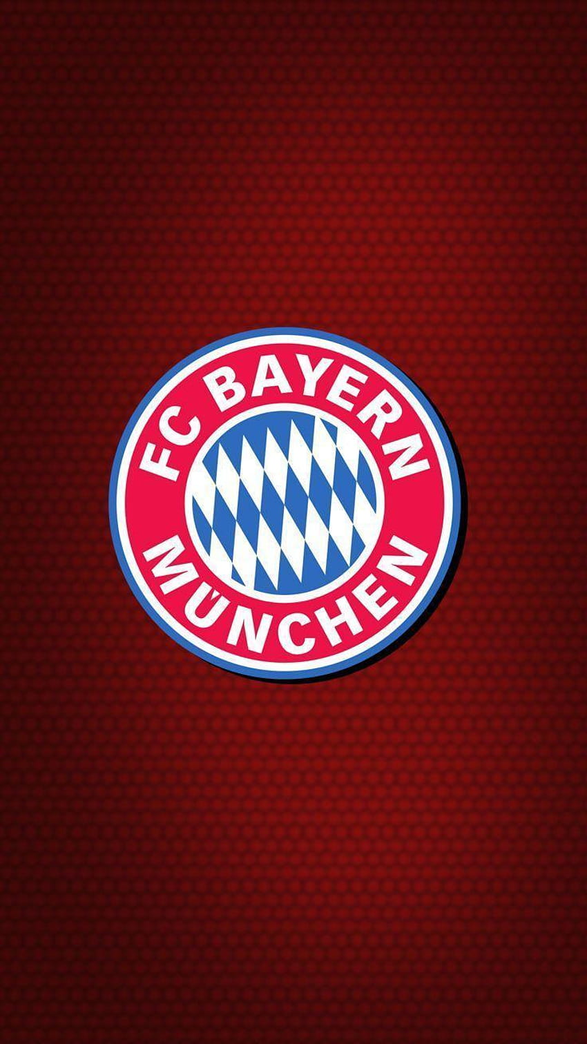 Logotipo del Bayern de Múnich, FC Bayern de Múnich fondo de pantalla del teléfono