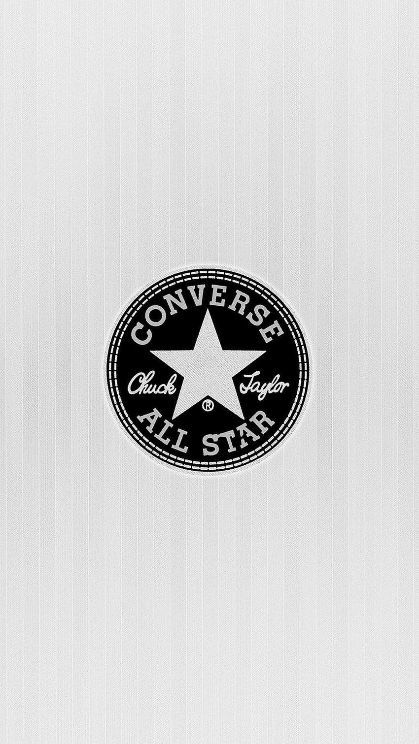 Converse All Star Chuck Taylor Logo Light Android wallpaper ponsel HD