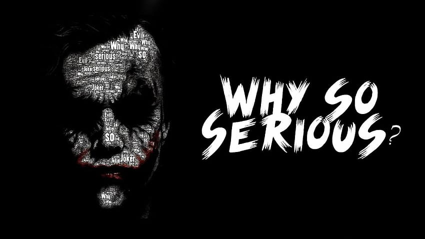 Why So Serious, Halloween, joker why so serious HD wallpaper