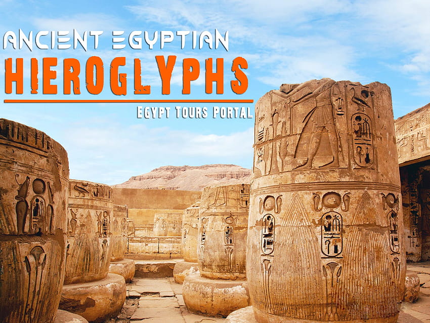 Antichi geroglifici egiziani Sfondo HD