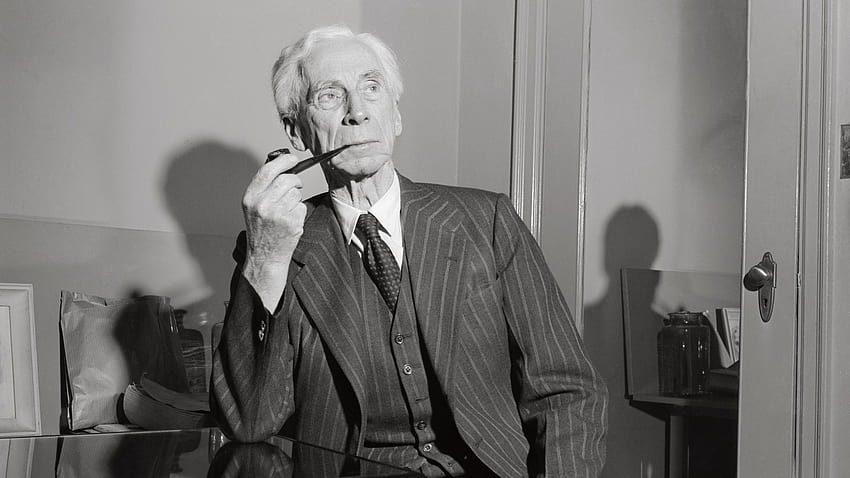 Bertrand Russell พิจารณาอนาคตหลังสงครามเย็น วอลล์เปเปอร์ HD