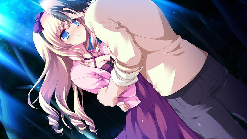 Anime Couple Hug Latest, couples anime HD wallpaper