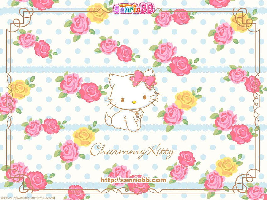 Charmmy Kitty Sanrio Hello Kitty Kawaii Blog, hello kitty floral HD wallpaper