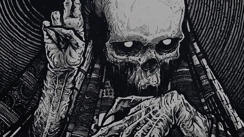dark, Fantast, Skeleton, Skull, Occult, Horror, Creepy, Spooky, Scary, Halloween / and Mobile Backgrounds HD wallpaper