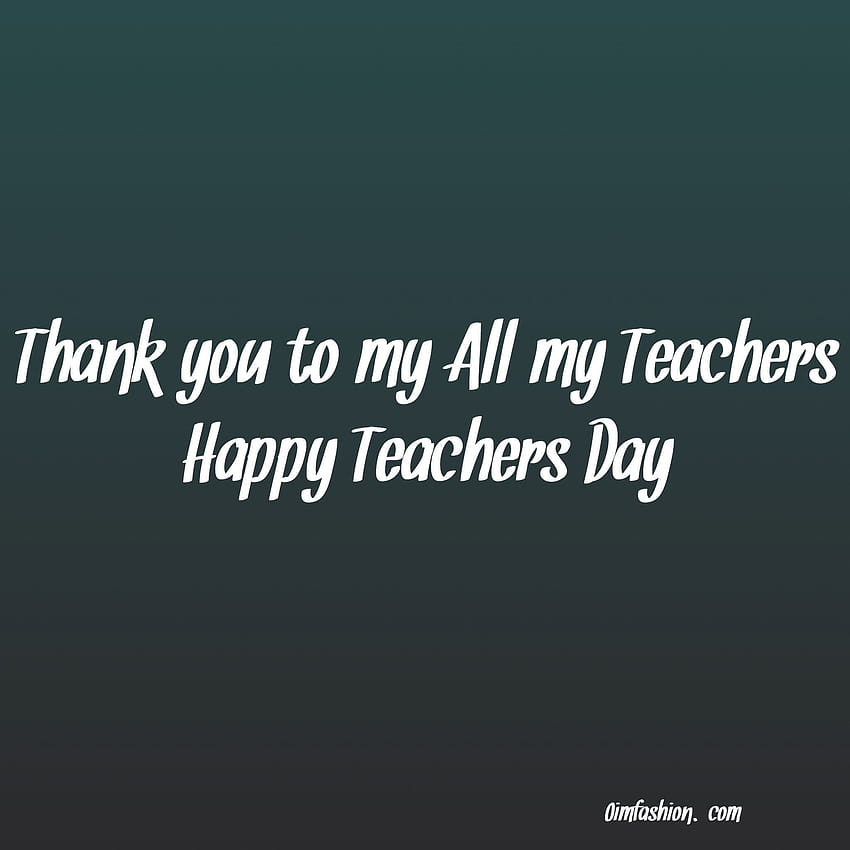 30 Happy Teachers Day Hd Phone Wallpaper 