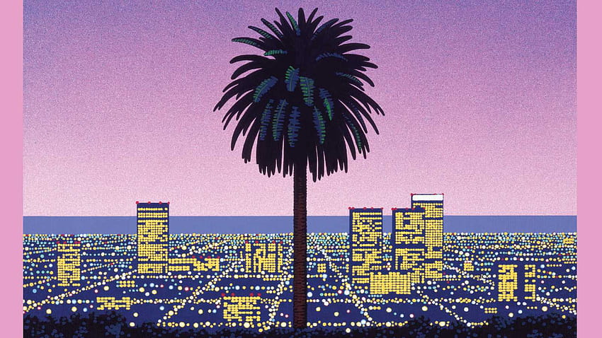 Light In The Attic pubblicherà il sequel della compilation City Pop giapponese “Pacific Breeze”, rosa estetico della città giapponese Sfondo HD