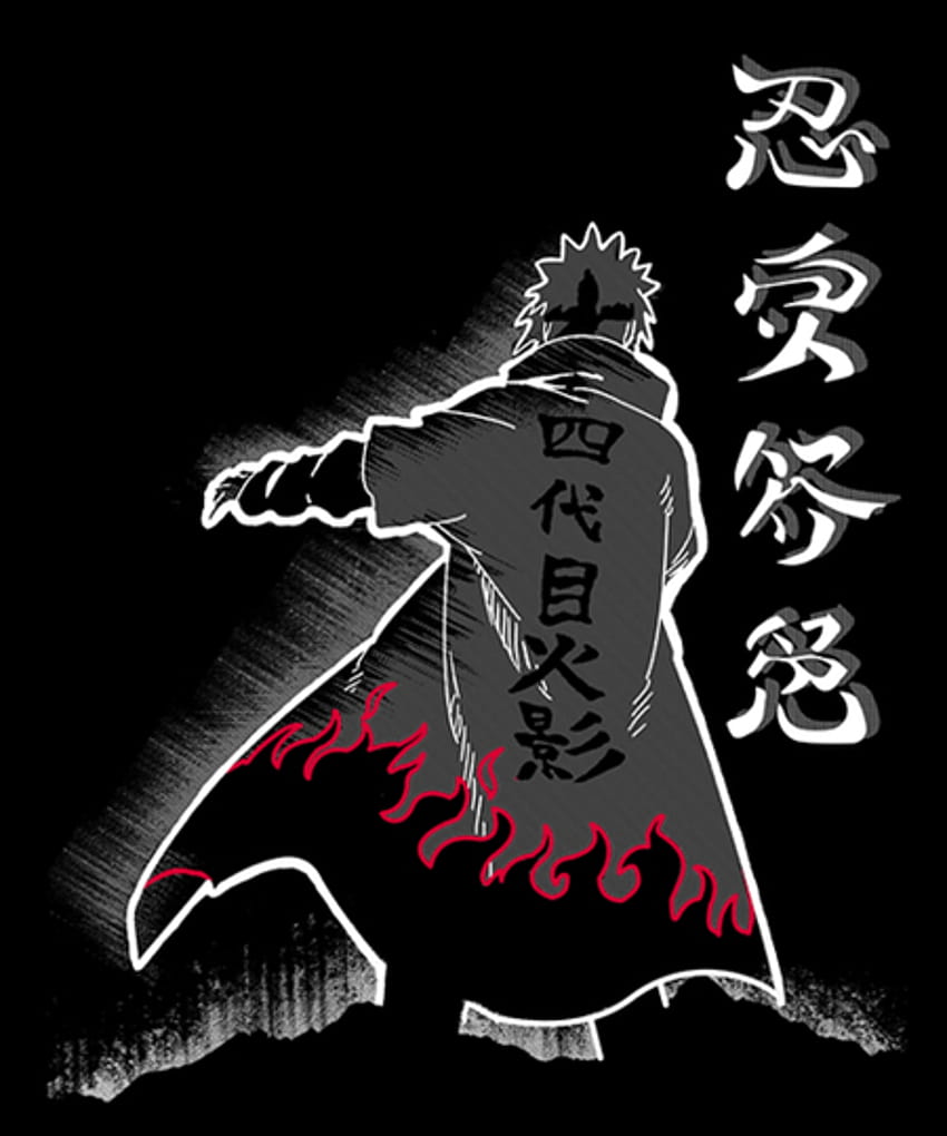 Fourth Hokage Enters is sold by Qwertee for $12 plus $6 shipping. Day of the Shirt collects daily … in 2021, yondaime hokage HD phone wallpaper