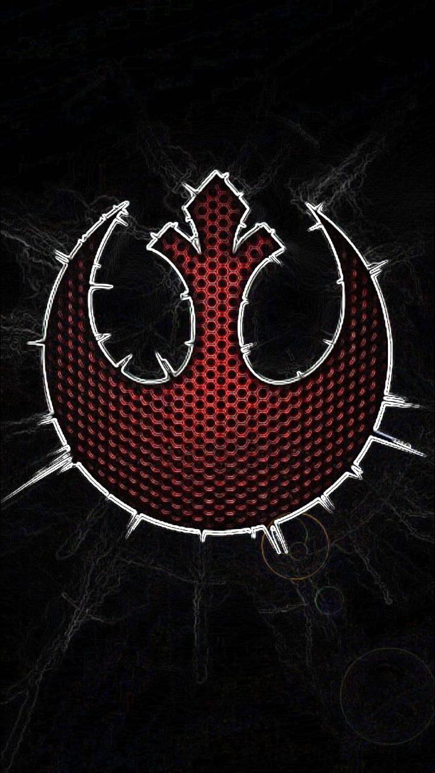 Star Wars Rebel Logo posted by Zoey Simpson, star wars rebellion android HD phone wallpaper