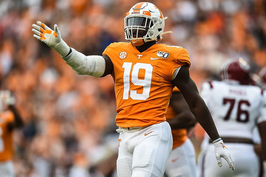 2020 NFL Mock Draft: Tennessee pass rusher Darrell Taylor in 1st round? HD wallpaper