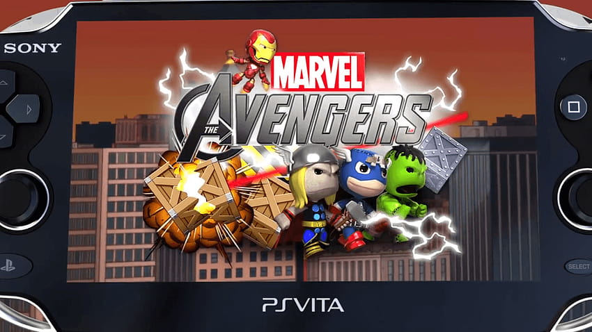 LittleBigPlanet Vita Gets Avengers Love With Marvel Arcade Pack Trailer, littlebigplanet marvel HD wallpaper