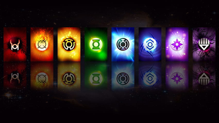 Emotional Spectrum of Lanterns, lantern corps emotions HD wallpaper