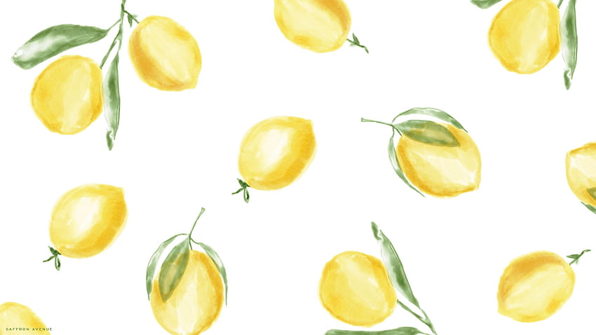 Watercolor Lemon, watercolor summer HD wallpaper | Pxfuel