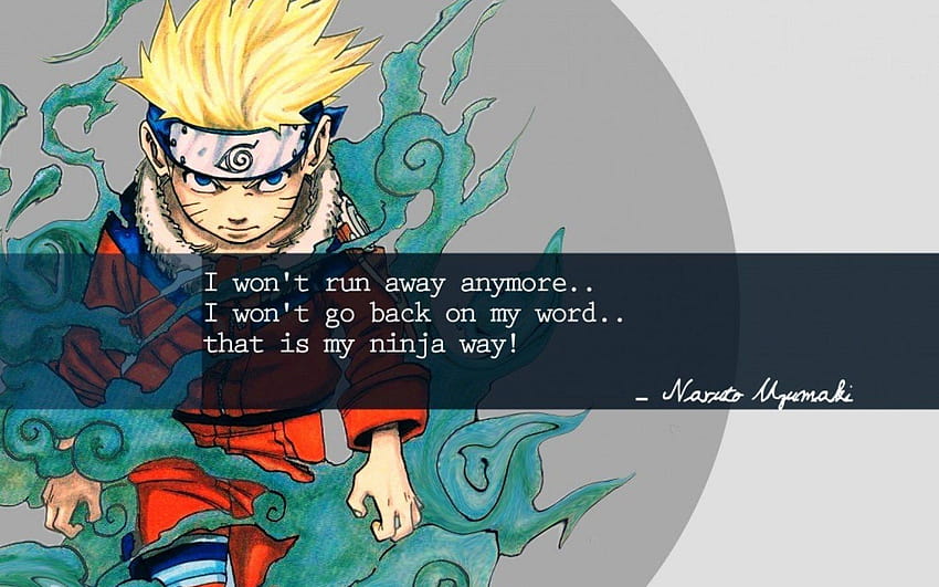 Simplement : Naruto: Shippuden cite des arrière-plans, des citations de naruto Fond d'écran HD
