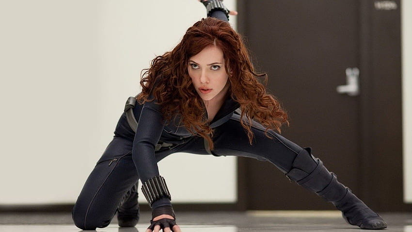 women Scarlett Johansson actress Black Widow Natasha Romanoff Iron Man 2, female spy HD wallpaper