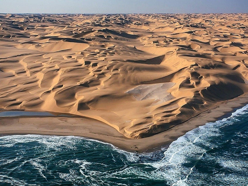 Desierto blanco namibia áfrica angola playa beige fondo de pantalla