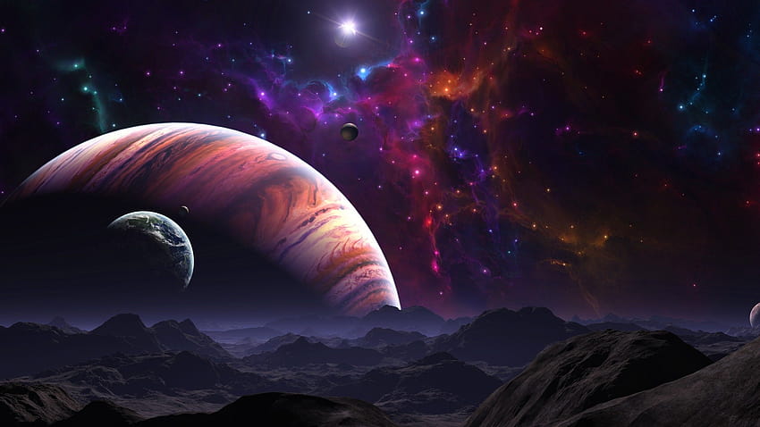 2560x1440 Galaxy Space Fantasy Science Fiction 1440P Auflösung, Fantasy-Weltraum HD-Hintergrundbild