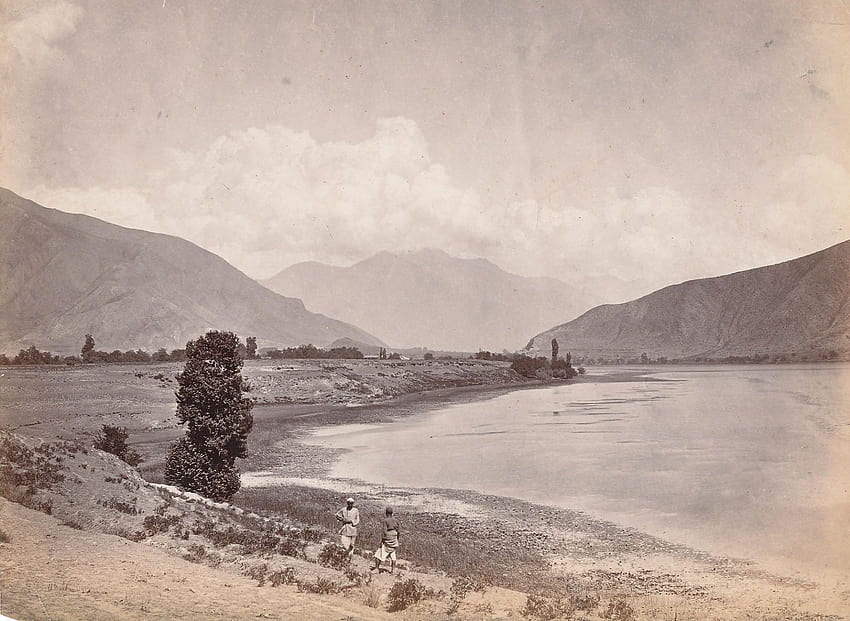 Manasbal Lake Kashmir India, C1865. By Baker. in India & Ceylon, of mansbal in kashmir HD wallpaper